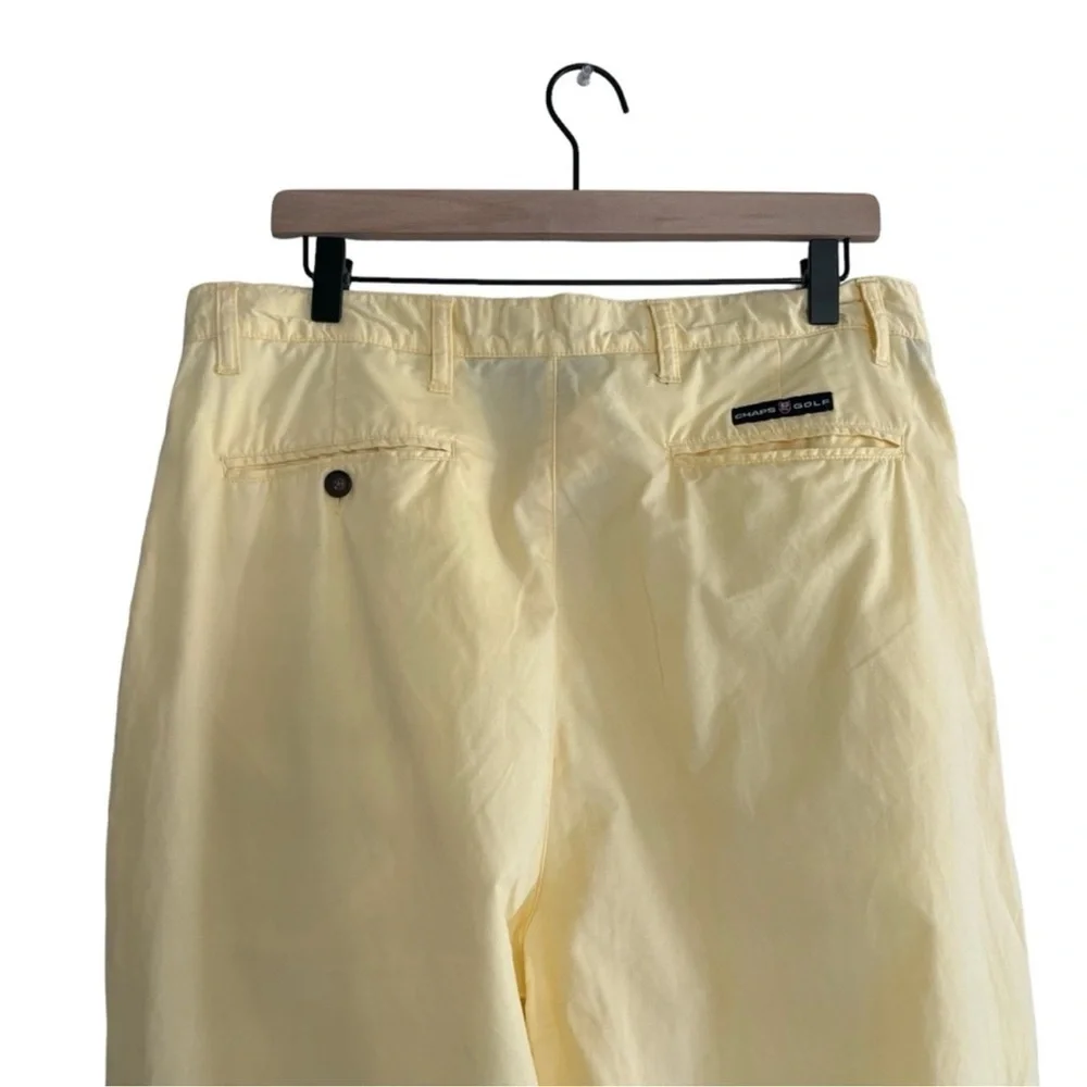 Chaps Ralph Lauren Golf Pants 36x32 Pleated Preppy Casual Resort